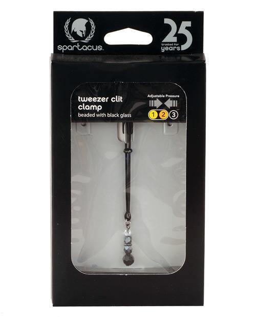 product image, Spartacus Black Beaded Clit Clamps - SEXYEONE