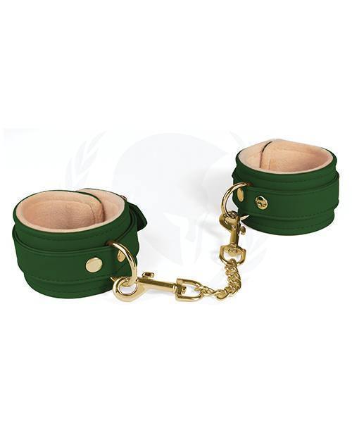 product image, Spartacus Pu Ankle Cuffs W/plush Lining - SEXYEONE