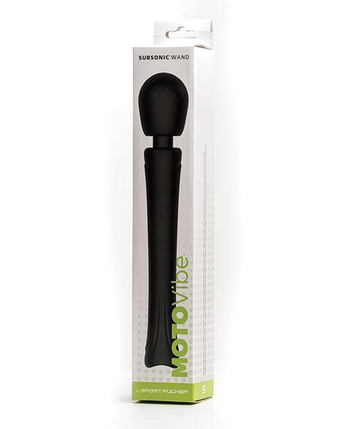 product image, Sport Fucker Motovibe Subsonic Wand - Black - SEXYEONE