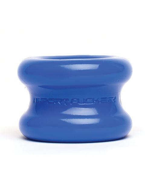 image of product,Sport Fucker Muscle Silicone Ball Stretcher - Blue - SEXYEONE