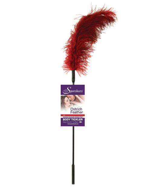 image of product,Sportsheets Body Tickler Ostrich Feather - SEXYEONE