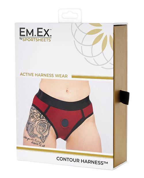 image of product,Sportsheets Em.ex. Contour Harness - SEXYEONE