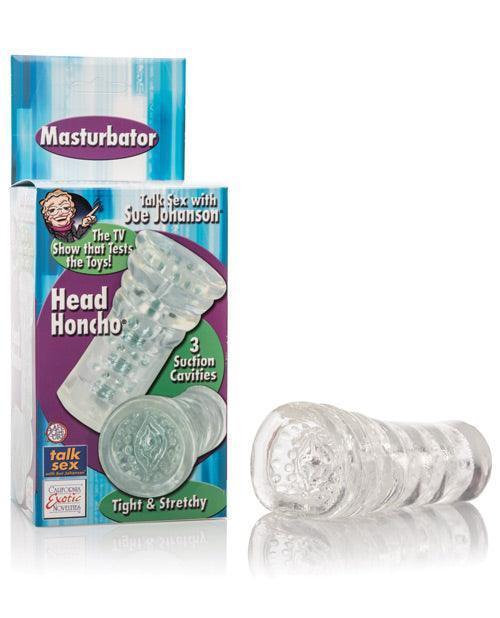 product image, Sue Johanson Head Honcho - Clear - SEXYEONE