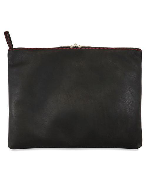 product image, Sultra Leather Toy Bag W-lockable Pullers & Inside Pockets - Black - SEXYEONE