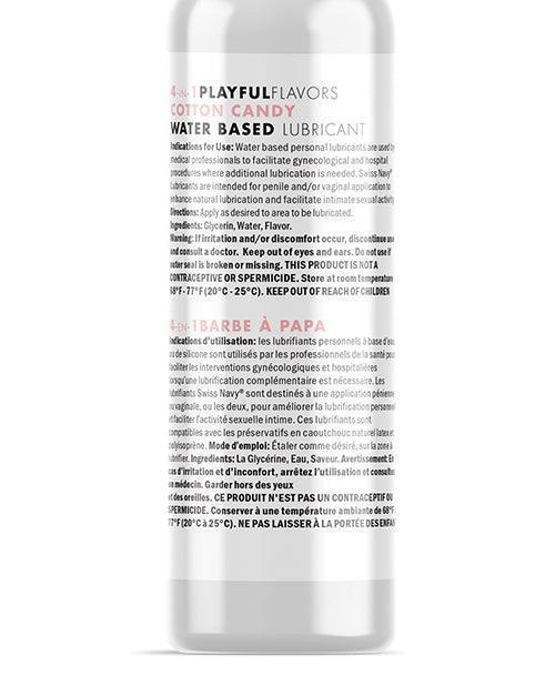 image of product,Swiss Navy 4 In 1 Playful Flavors Cotton Candy - SEXYEONE
