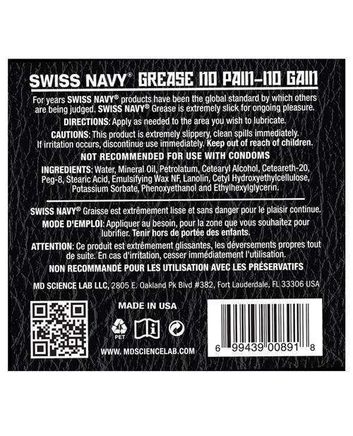 image of product,Swiss Navy Grease -Jar - SEXYEONE
