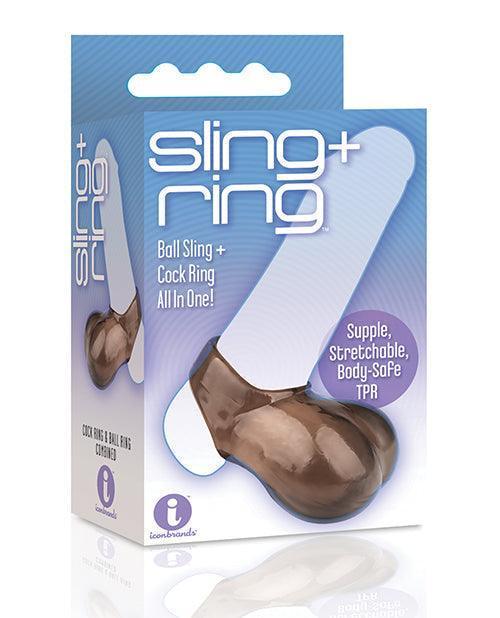 product image, The 9's Ball Sling And Cock Ring - SEXYEONE