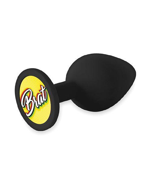 image of product,The 9's Booty Calls Brat Plug - Black - SEXYEONE