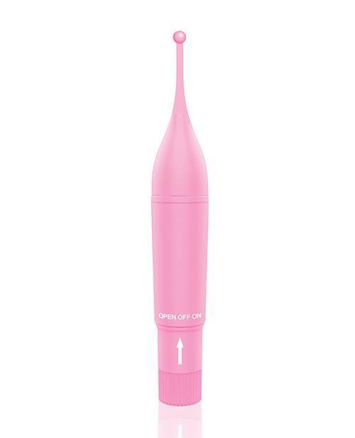 product image,The 9's Clitterific! Pearl Point Clitoral Stimulator - Pink - SEXYEONE