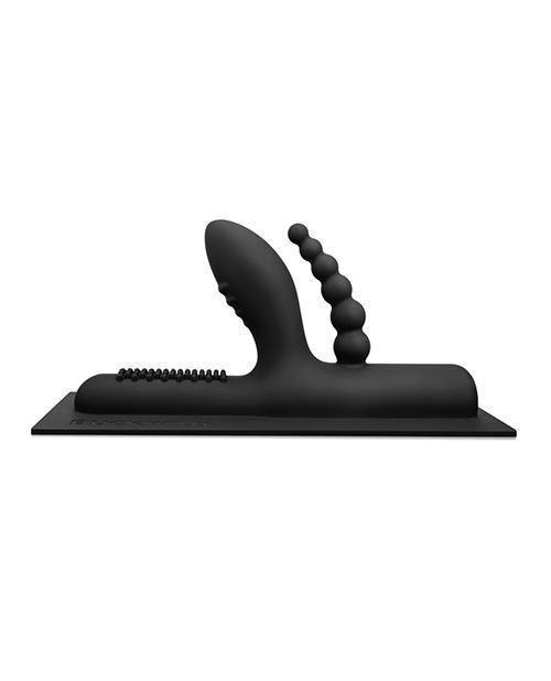 image of product,The Cowgirl Buckwild Silicone Attachment - Black - SEXYEONE