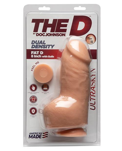 product image, "The D 8"" Fat D W/balls" - SEXYEONE