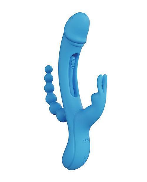 product image, Trilux Kinky Finger Rabbit Vibrator With Anal Beads - SEXYEONE