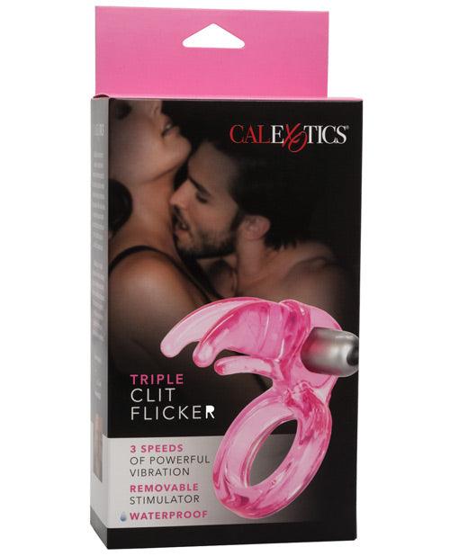 product image, Triple Clit Flicker - Pink - SEXYEONE