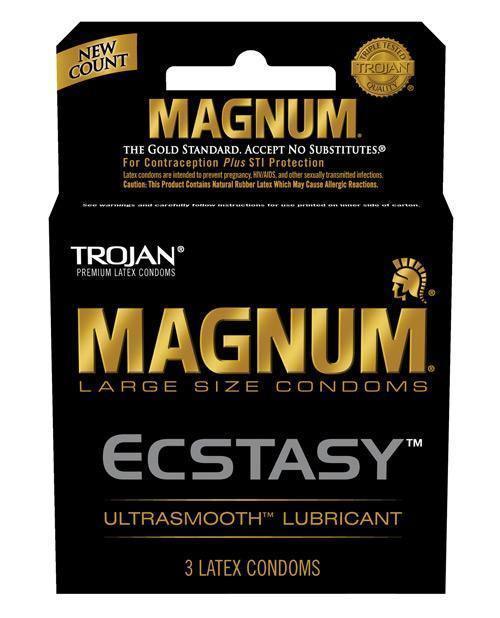 product image, Trojan Magnum Ecstasy Condoms - SEXYEONE