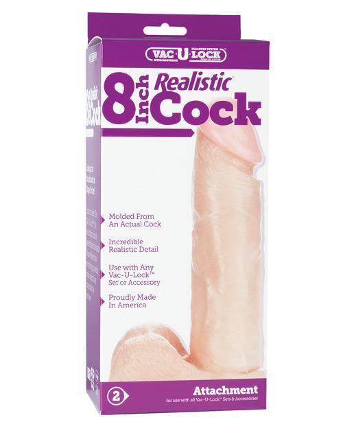 product image,"Vac-u-lock 8"" Realistic" - SEXYEONE