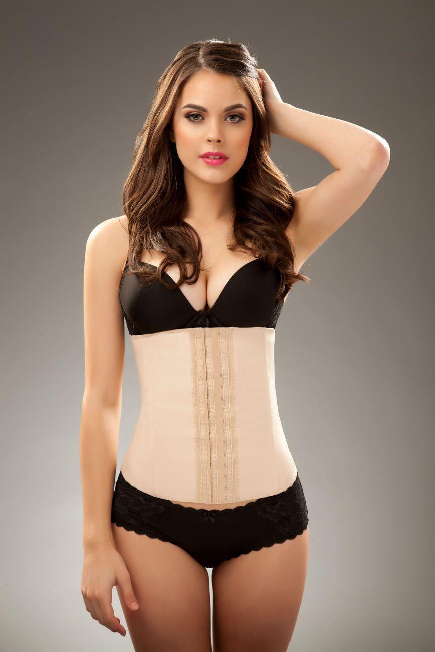 image of product,Valerie Latex Waist Cincher - SEXYEONE