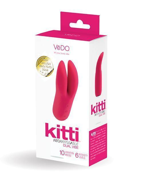 image of product,Vedo Kitti Rechargeable Dual Vibe - SEXYEONE