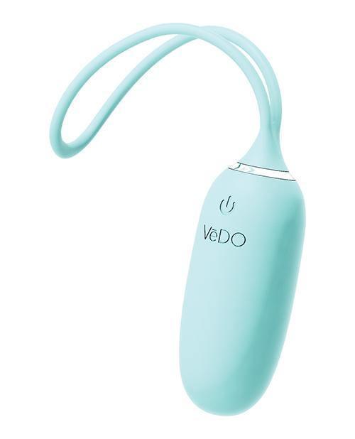 image of product,Vedo Kiwi Rechargeable Insertable Bullet - Tease Me Turquoise - SEXYEONE