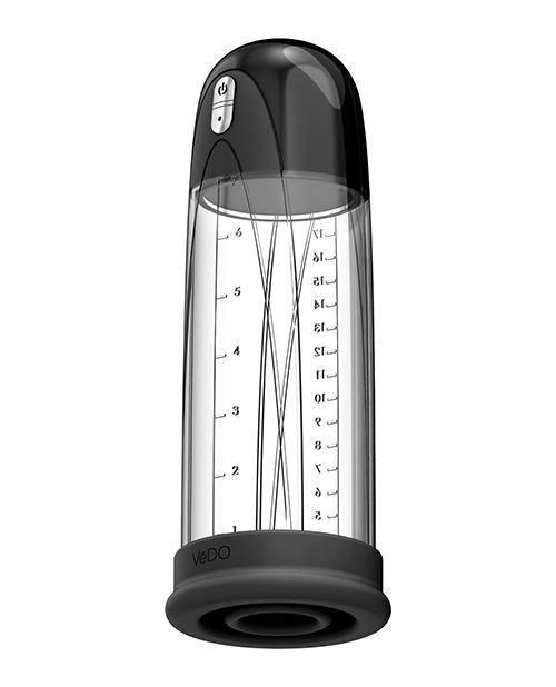 product image,Vedo Pump Rechargeable Vacuum Penis Pump - Just Black - SEXYEONE