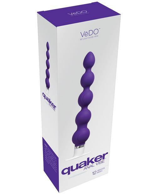image of product,Vedo Quaker Anal Vibe - SEXYEONE