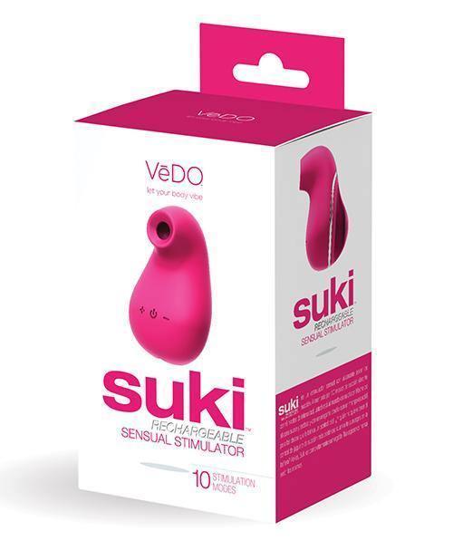 image of product,Vedo Suki Rechargeable Vibrating Sucker - SEXYEONE