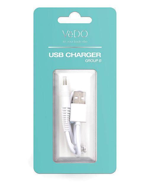 product image, Vedo Usb Charger - Group B White - SEXYEONE
