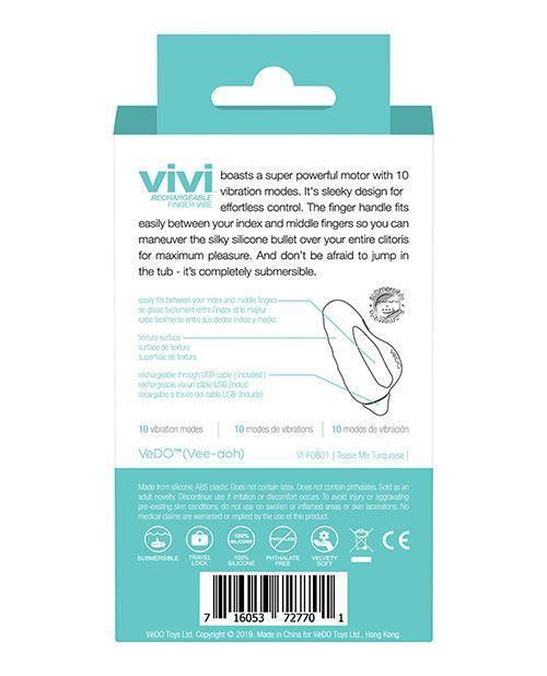 image of product,Vedo Vivi Rechargeable Finger Vibe - SEXYEONE