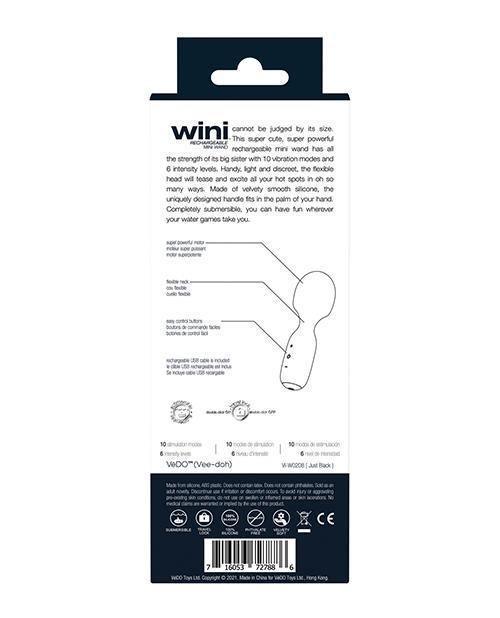 image of product,Vedo Wini Rechargeable Mini Wand - SEXYEONE