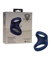 product image, Viceroy Rechargeable Max Dual Ring - Navy - SEXYEONE