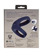 image of product,Viceroy Rechargeable Max Dual Ring - Navy - SEXYEONE