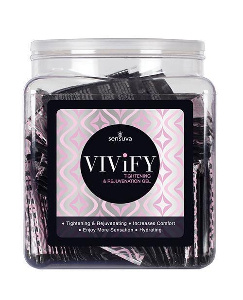 image of product,Vivify Tightening & Rejuvenation Gel - Tub Of 100 Single Use Packet - SEXYEONE