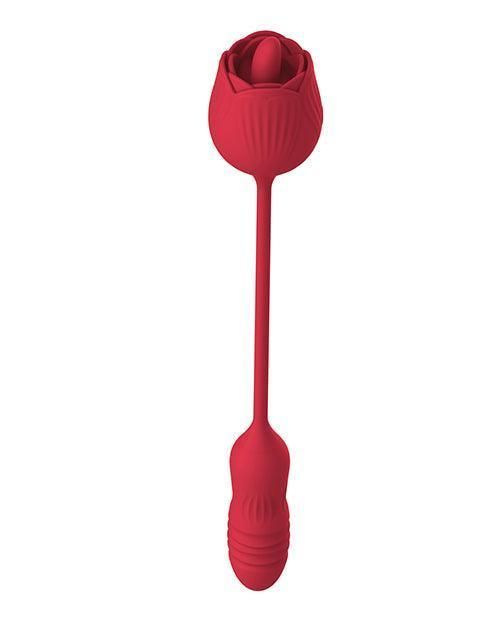 image of product,Voodoo Beso Tongue N Cheek - Red - SEXYEONE
