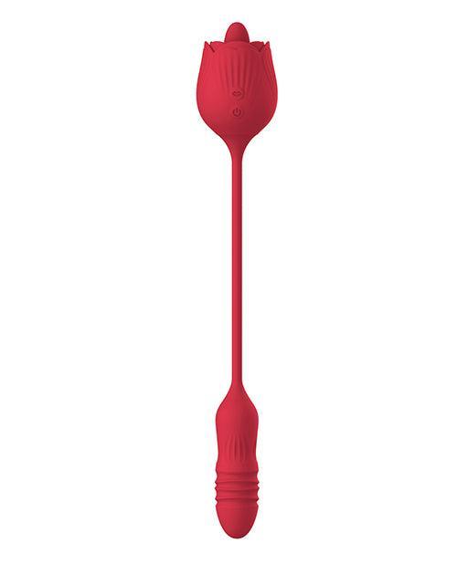 image of product,Voodoo Beso Tongue N Cheek - Red - SEXYEONE
