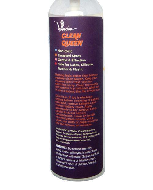 image of product,Voodoo Clean Queen Toy Cleaner - 4 Oz - SEXYEONE