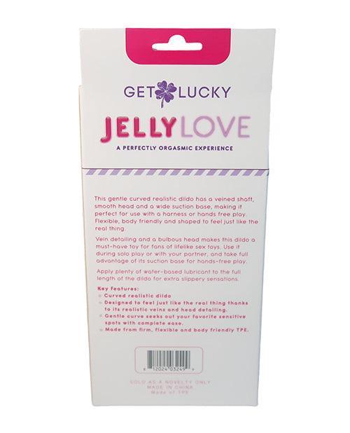 image of product,Voodoo Get Lucky 7" Jelly Series Jelly Love - SEXYEONE