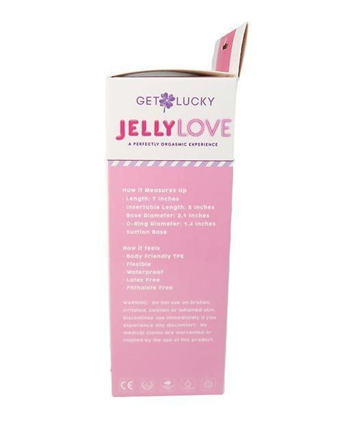 image of product,Voodoo Get Lucky 7" Jelly Series Jelly Love - SEXYEONE