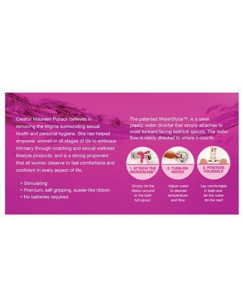 image of product,Waterslyde Aquatic Stimulator - Pink - SEXYEONE