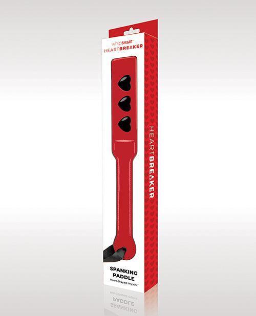 product image, Whipsmart Heartbreaker Spanking Paddle - Red/black - SEXYEONE