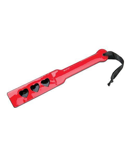 image of product,Whipsmart Heartbreaker Spanking Paddle - Red/black - SEXYEONE