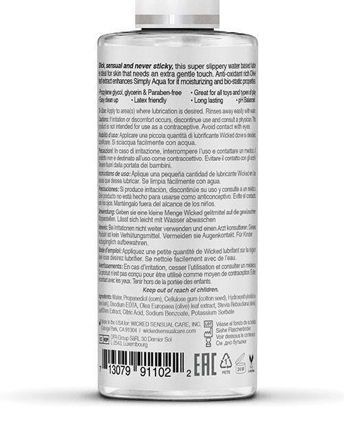 product image,Wicked Sensual Care Simply Aqua Water Based Lubricant - SEXYEONE