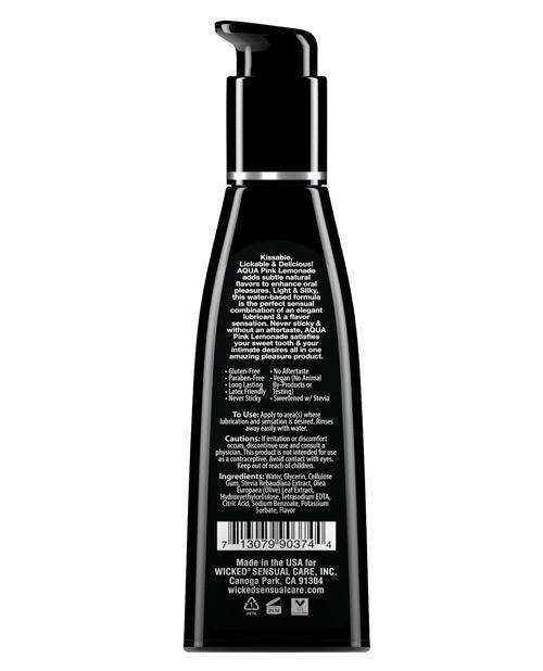 image of product,Wicked Sensual Care Water Based Lubricant - 4 Oz - SEXYEONE