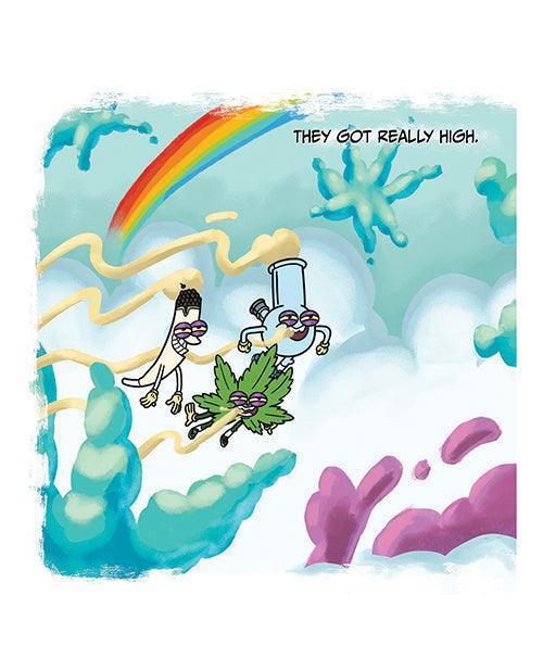 image of product,Wood Rocket The Dopest Place In The Whole Weed World Adult Storybook - SEXYEONE