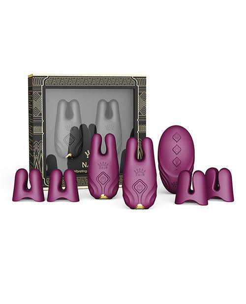 product image, Zalo Nave Vibrating Nipple Clamps - SEXYEONE