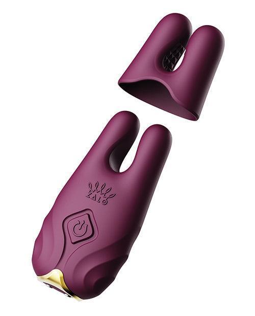 image of product,Zalo Nave Vibrating Nipple Clamps - SEXYEONE