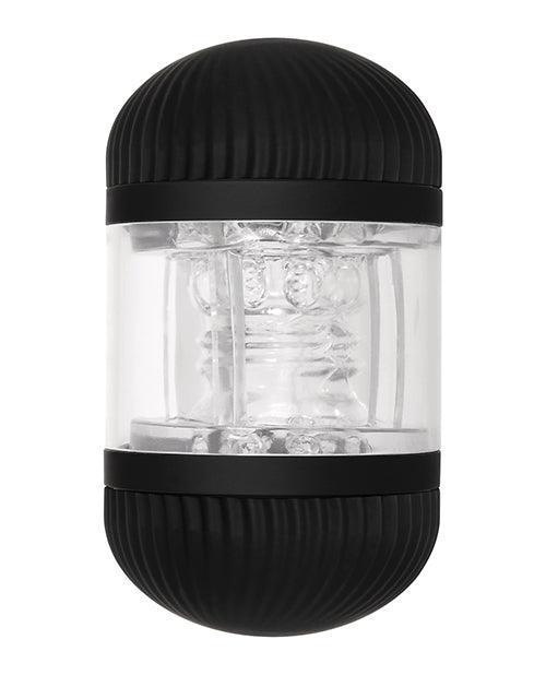 image of product,Zero Tolerance Double Decker Stroker - Black-clear - SEXYEONE