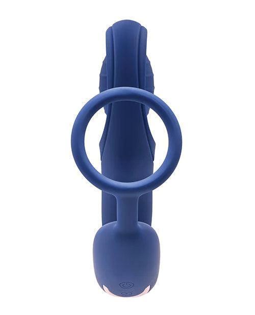 image of product,Zero Tolerance Extra Mile C Ring Vibrator - Blue - SEXYEONE