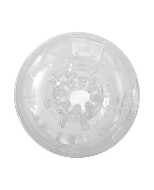image of product,Zero Tolerance Swirl Stroker - Clear-blue - SEXYEONE