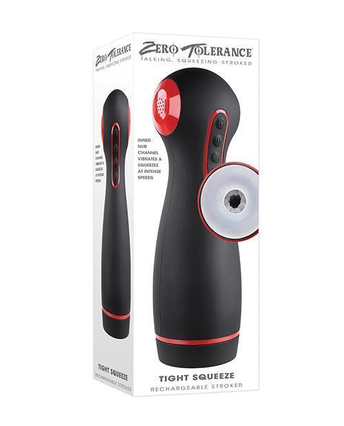 product image, Zero Tolerance Tight Squeeze - Black/red - SEXYEONE