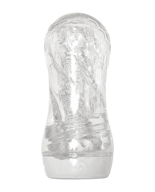 image of product,Zero Tolerance Twist Stroker - Clear-orange - SEXYEONE