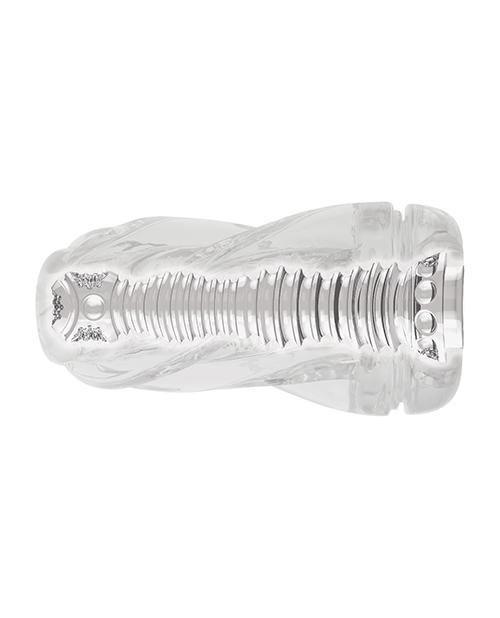 image of product,Zero Tolerance Twist Stroker - Clear-orange - SEXYEONE